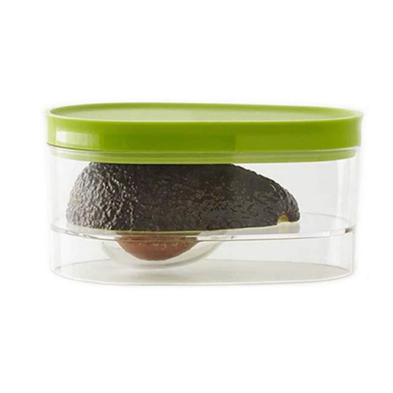 アボカド食品保存ボックス省スペースプラスチックフルーツコンテ - Kitchen Gadgets Organizer のレビューと価格